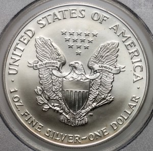 United States of America, dollar 2001, Silver Eagle, 1 oz silver