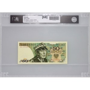 PRL, 50 złotych 1975, Karol Świerczewski, seria BN