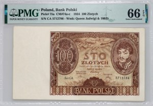 II RP, 100 zloty 1934, CA series