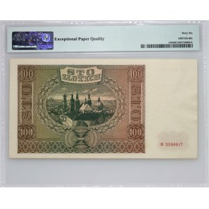 Generalna Gubernia, 100 złotych 1.08.1941, seria D