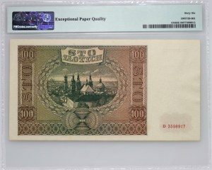 General Government, 100 zloty 1.08.1941, series D