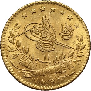 Türkiye, Abdul Hamid II, 25 Kurus 1293 (1876)
