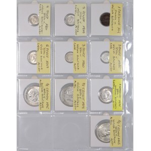 Great Britain, set of coins from 1907-1945, (10 pieces)