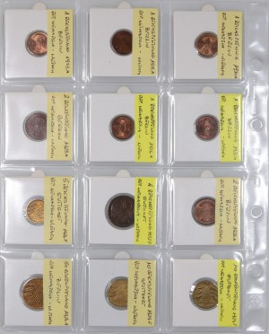 Germany, set of coins from 1923-1936, (12 pieces)