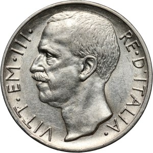Italy, Victor Emmanuel III, 2 Lire 1927 R, Rome