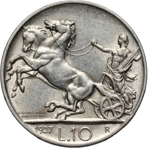Italy, Victor Emmanuel III, 2 Lire 1927 R, Rome