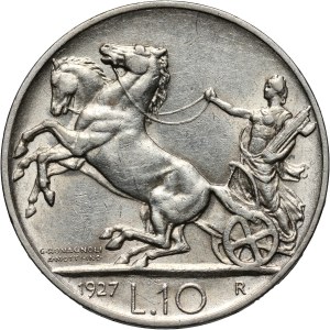 Italy, Victor Emmanuel III, 2 Lire 1927 R, Rome