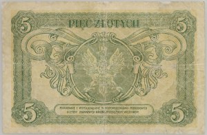 II RP, 5 złotych 1.05.1925, Bilet zdawkowy, seria G