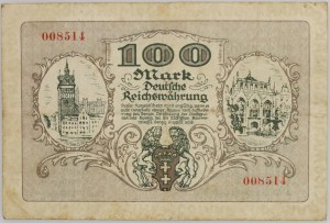 Free City of Danzig, 100 marks, 31.10.1922