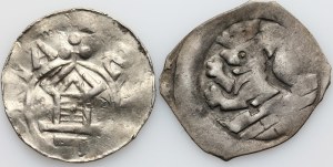 Germany, Middle Ages, set of coins 10th-13th century, (2 pieces)
