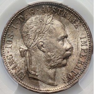 Austria, Francis Joseph I, Florin 1881, Vienna