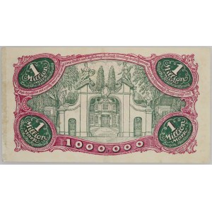Wolne Miasto Gdańsk, 1000000 marek, 8.08.1923, numeracja 5-cyfrowa ❉