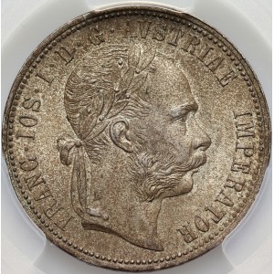 Austria, Francis Joseph I, Florin 1875, Vienna