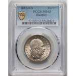 Hungary, Franz Joseph I, Forint 1883 KB, Kremnica