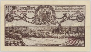 Free City of Gdansk, 500000000 marks 26.09.1923, no series designation