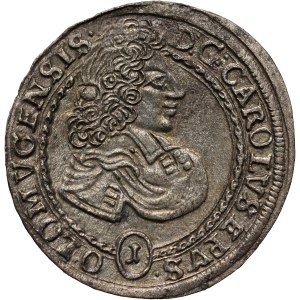 Bohemia, Olomouc, Charles III Joseph of Lorraine, Kreuzer 1704
