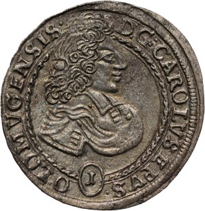 Bohemia, Olomouc, Charles III Joseph of Lorraine, Kreuzer 1704