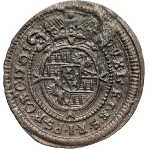 Bohemia, Olomouc, Charles III Joseph of Lorraine, Kreuzer 1701