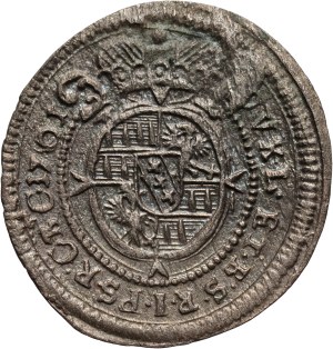 Bohemia, Olomouc, Charles III Joseph of Lorraine, Kreuzer 1701