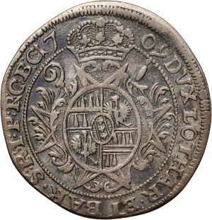 Bohemia, Olomouc, Charles III Joseph of Lorraine, 6 Kreuzer 1709
