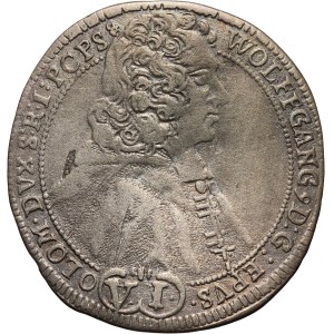 Bohemia, Olomouc, Wolfgang von Schrattenbach, 6 Kreuzers 1712