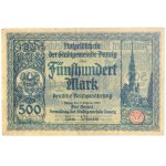 Wolne Miasto Gdańsk, 500 marek 31.10.1922