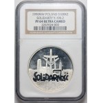 III RP, 100000 złotych 1990, Solidarność, Typ A, LUSTRZANKA