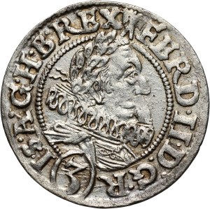 Silesia, Ferdinand II, 3 krajcara 1629 HR, Wrocław