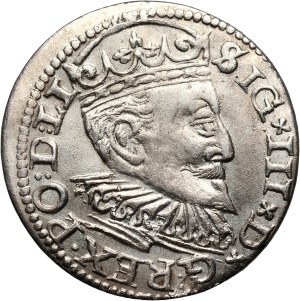 Sigismund III Vasa, trojak 1595, Riga