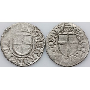 Zakon Krzyżacki, zestaw szelągów, (2 sztuki)