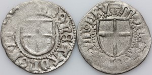 Teutonic Order, set of shekels, (2 pieces)
