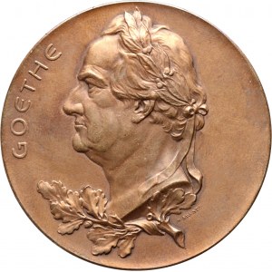 Germany, medal Johann Wolfgang Goethe