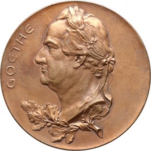 Germany, medal Johann Wolfgang Goethe