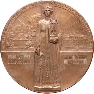 Germany, medal Johann Wolfgang Goethe