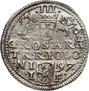 Sigismund III Vasa, trojak 1597, Olkusz