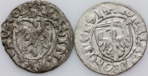 Casimir IV Jagiellonian 1447-1492, set of shekels, (2 pieces)