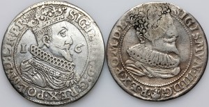 Sigismund III Vasa, set of coins dated 1596-1624, (2 pieces)