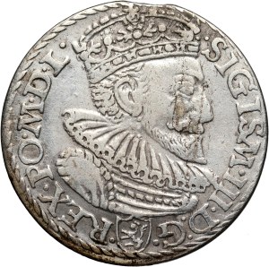 Sigismund III Vasa, trojak 1593, Malbork