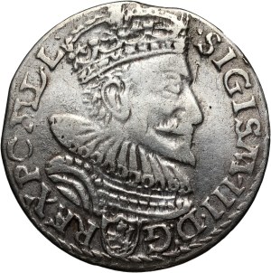 Sigismund III Vasa, trojak 1593, Malbork