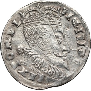 Zygmunt III Waza, trojak 1596, Wilno