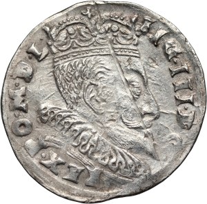 Sigismund III Vasa, trojak 1596, Vilnius
