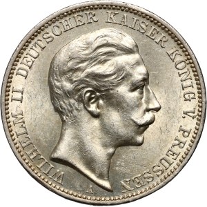 Germany, Prussia, Wilhelm II, 3 mark 1911 A, Berlin