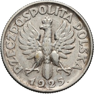 II RP, 1 złoty 1925, Londyn, Żniwiarka