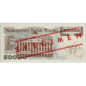 PRL, 50000 złotych 16.11.1993, WZÓR, No. 0864, seria A