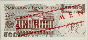 PRL, 50000 zloty 16.11.1993, MODEL, No. 0864, series A