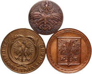 Second Republic / People's Republic of Poland, set of medals from 1928-1982, (3 pieces)