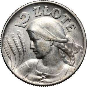 II RP, 2 gold 1925 with dot, London, Harvester