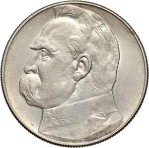II RP, 10 zloty 1936, Warsaw, Józef Piłsudski