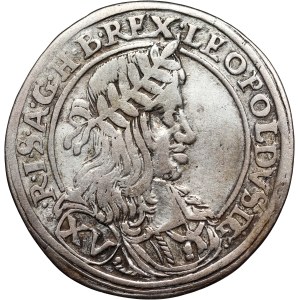 Austria, Leopold I, 15 Kreuzer 1661 CA, Vienna