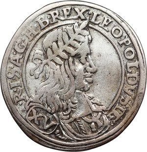 Austria, Leopold I, 15 Kreuzer 1661 CA, Vienna